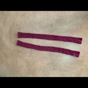 thigh high leg warmers